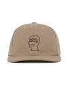 Bedford Cord Logohead Hat - Khaki