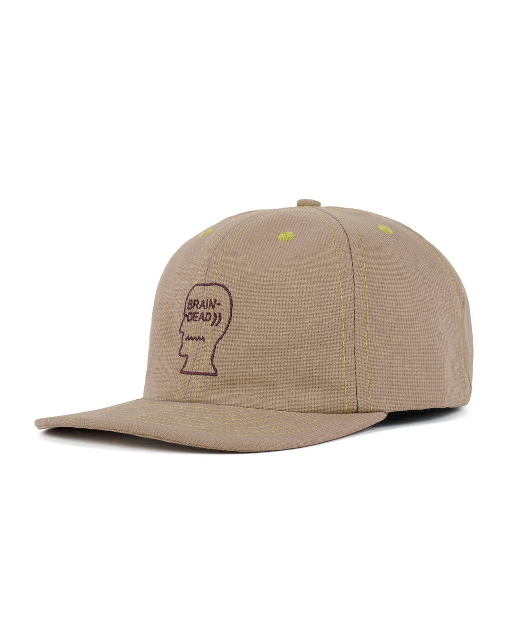 Bedford Cord Logohead Hat - Khaki 3