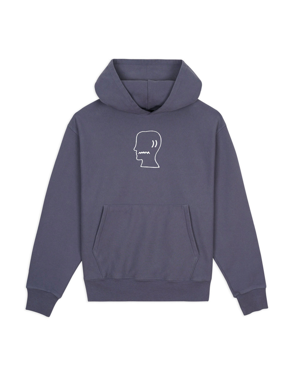 Brain Dead Logohead Hoodie - Slate