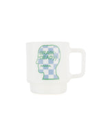 Logohead Milk Glass Mug - White 1