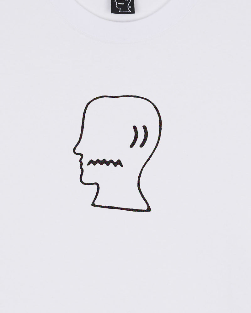 Brain Dead Logohead T-shirt - White 2