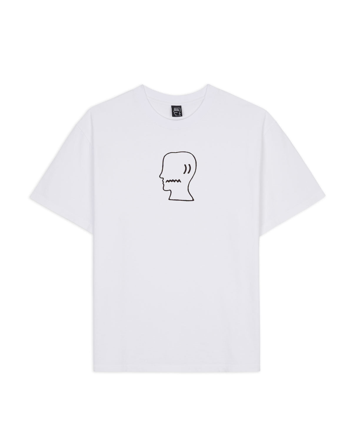 Brain Dead Logohead T-shirt - White 1