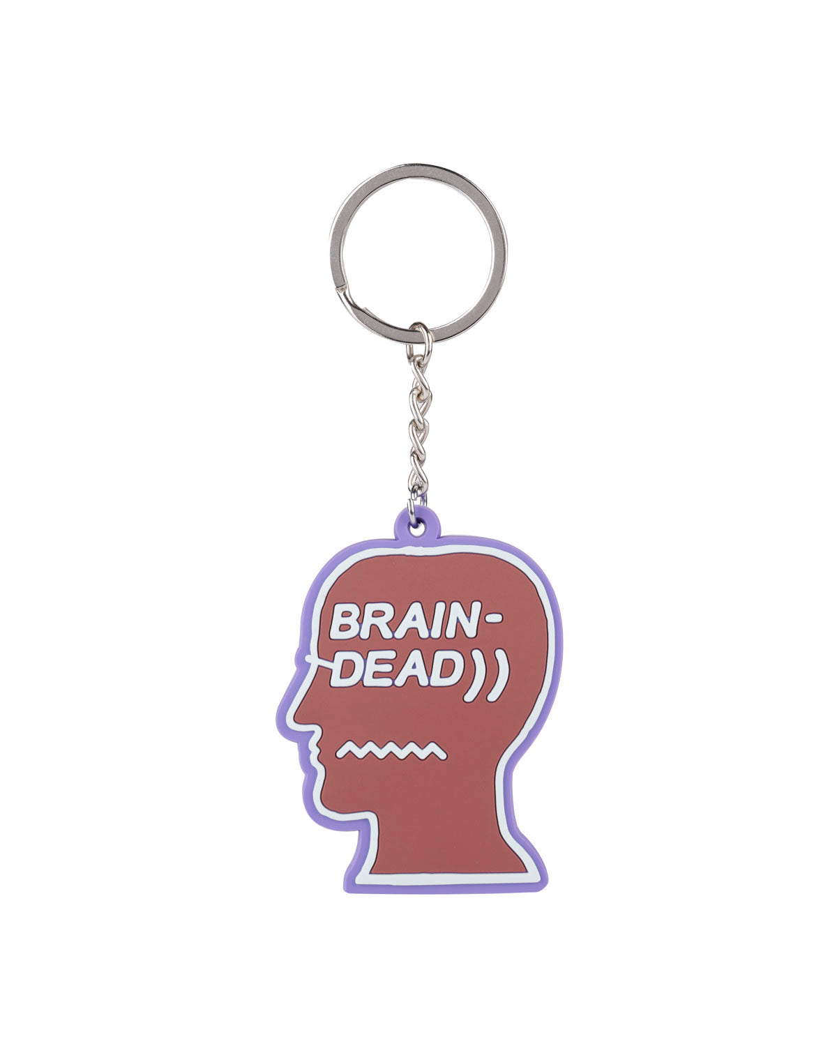 Logohead Keychain - Red – Brain Dead