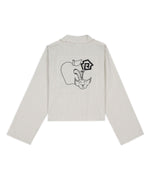 Bad Apple Button Up Shirt - Natural 3