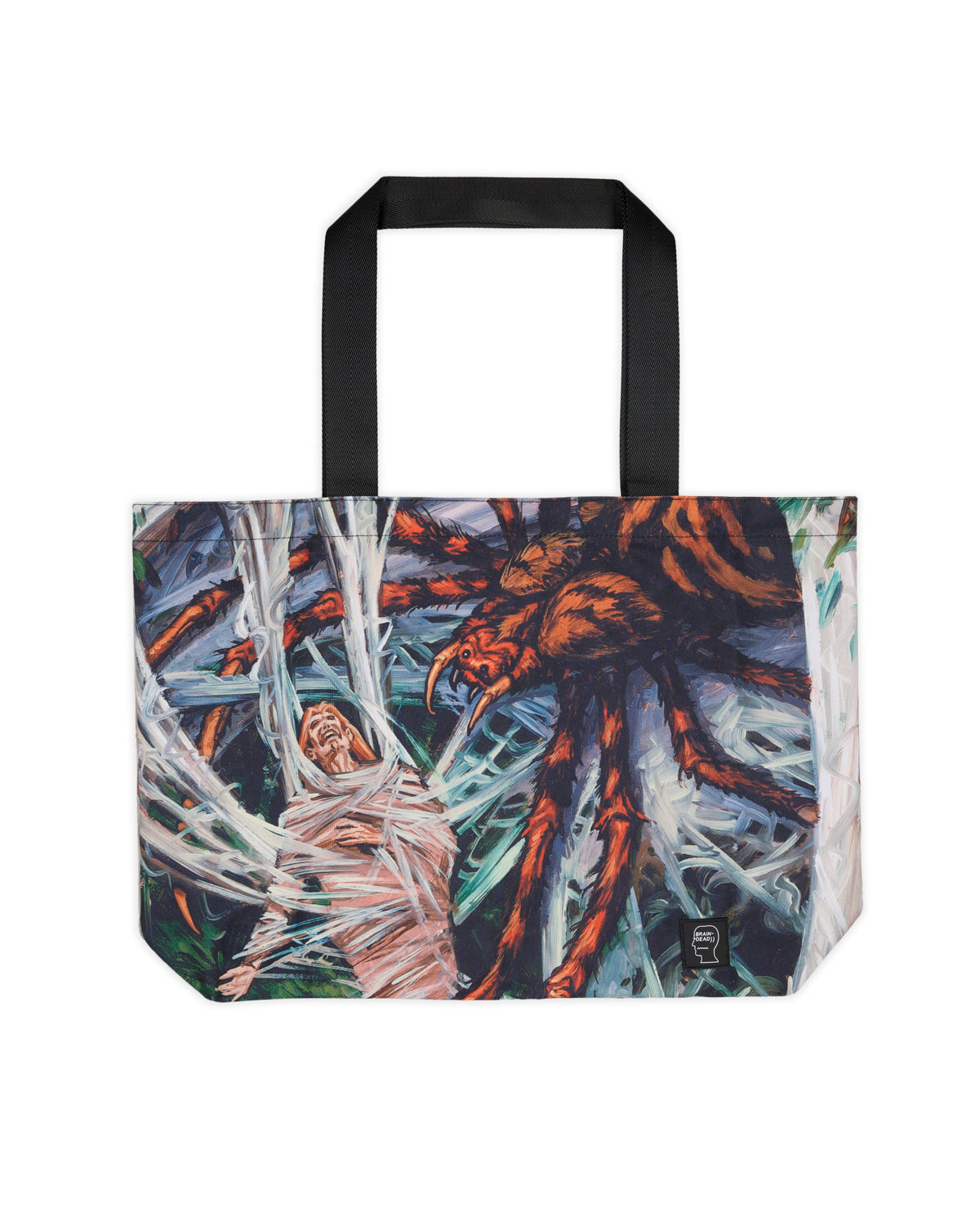 Brain Dead x Magic: The Gathering Hidden Spider Tote Bag - Taupe 1