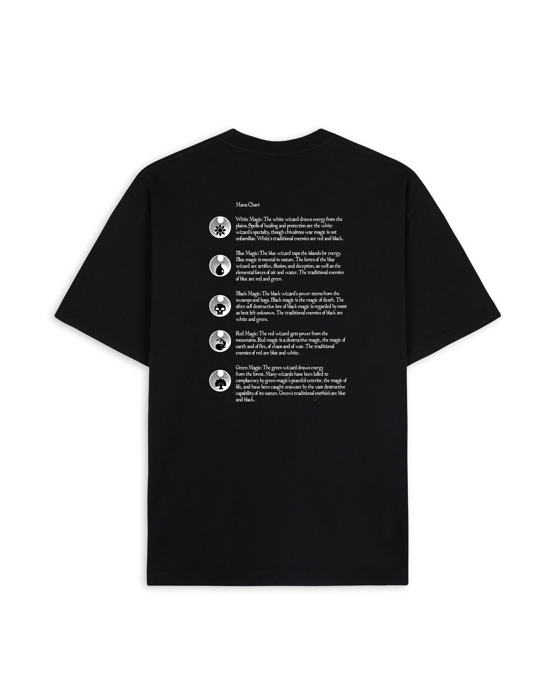 Brain Dead x Magic: The Gathering Mana Wizard T-shirt - Black 2