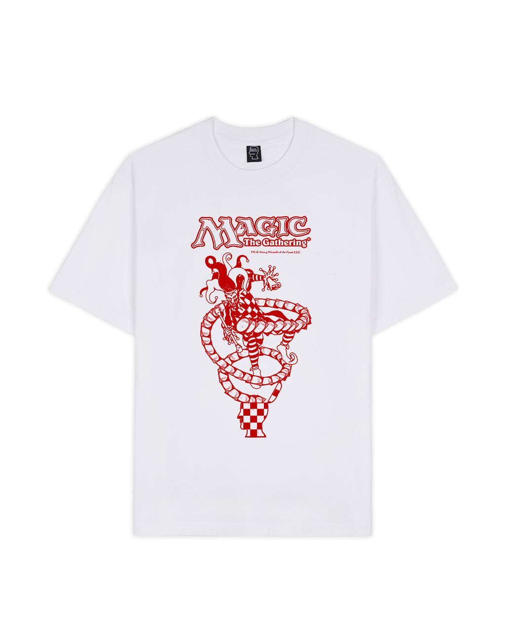 Brain Dead x Magic: The Gathering Jester T-shirt - White 1