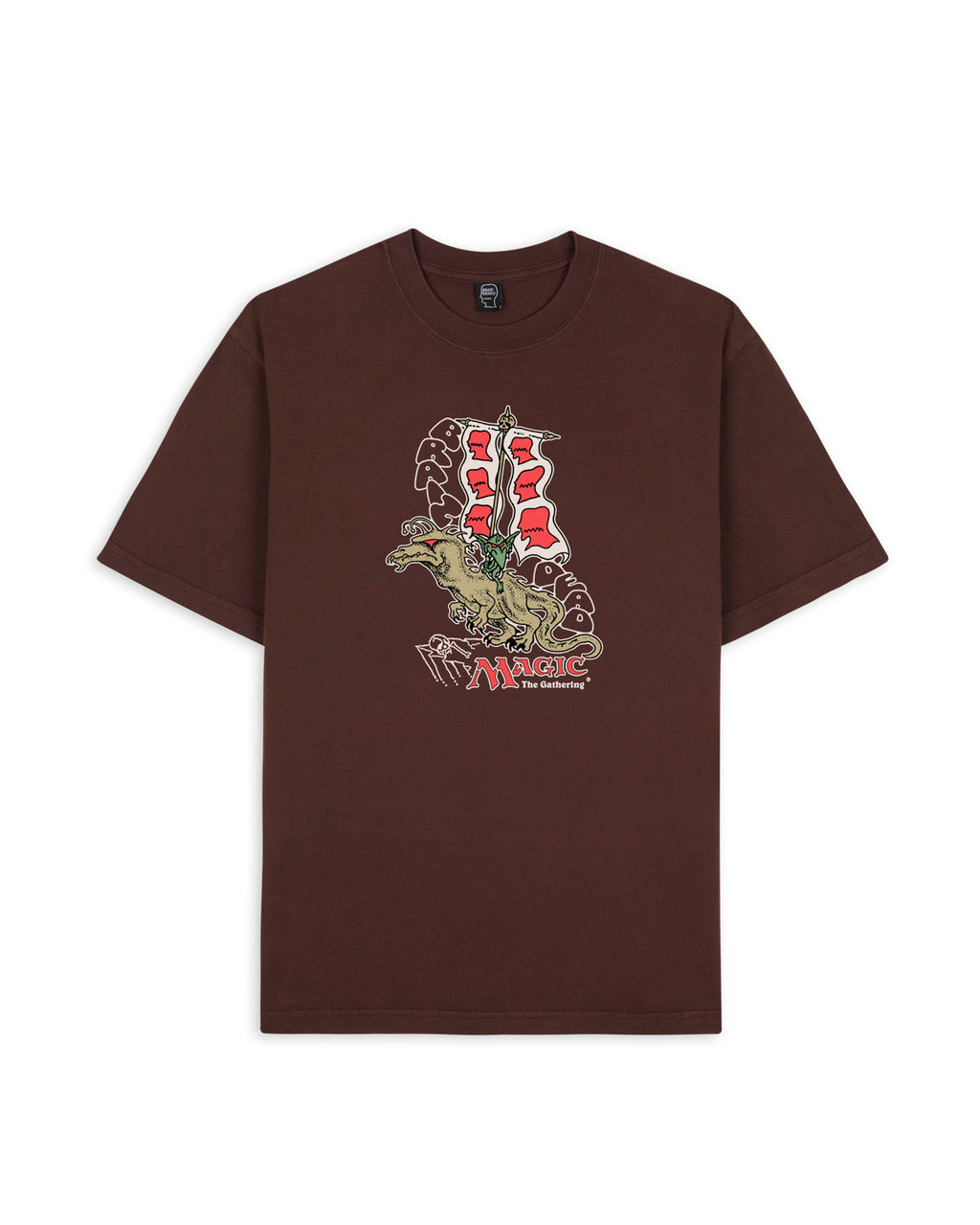 Brain Dead x Magic: The Gathering Goblin Rider T-shirt - Brown 1