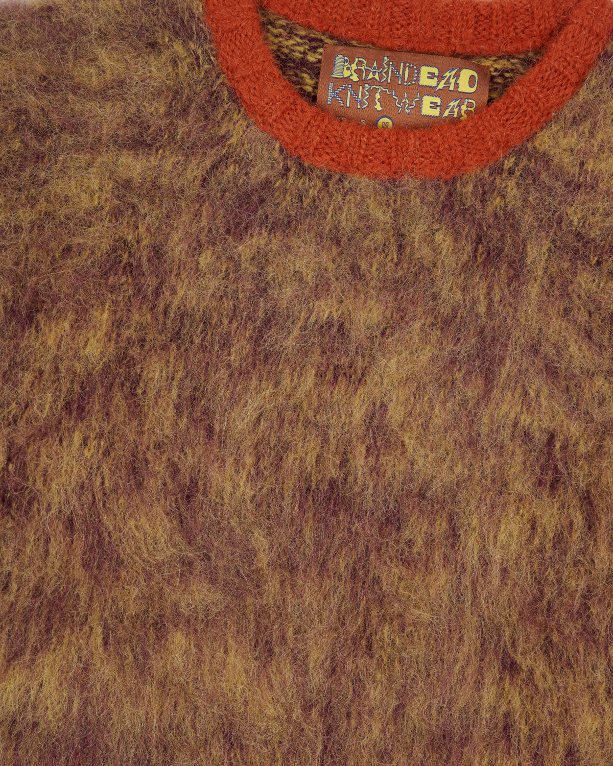 Marled Alpaca Crewneck Sweater - Mocha 3