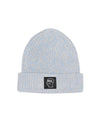 Marled Cotton Logohead Beanie - Blue