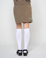 Marled Mini Skirt - Clay 6