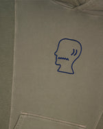 Mendoza Cropped Hoodie - Cement 7