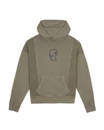 Mendoza Cropped Hoodie - Cement 1