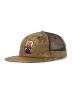 Mesh Panel Logohead Hat - Leaf Camo 3