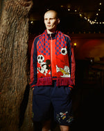 Brain Dead x Disney x Adidas Mickey and Friends Scarf - Red 2