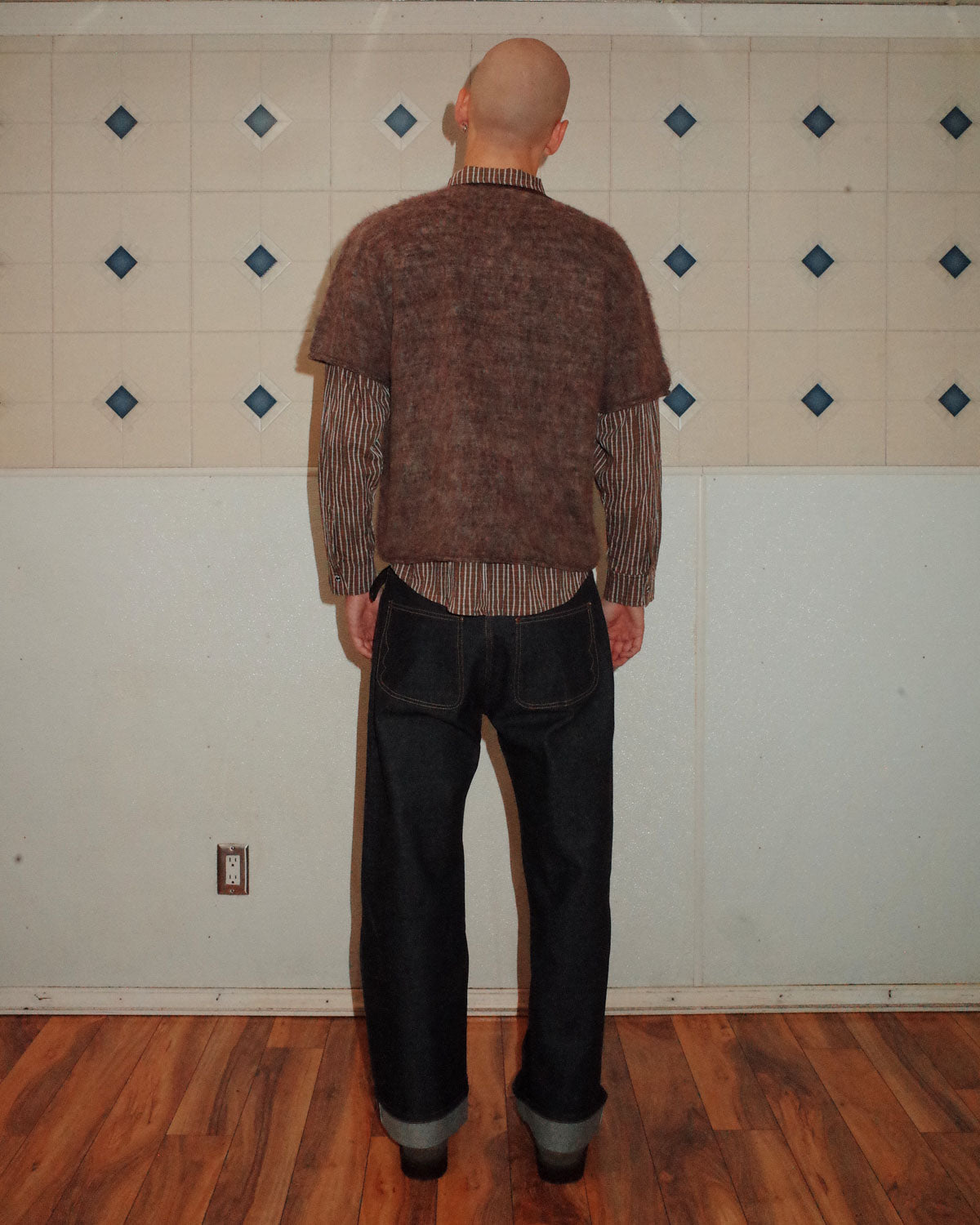 Minzie Short Sleeve Sweater - Olive 4