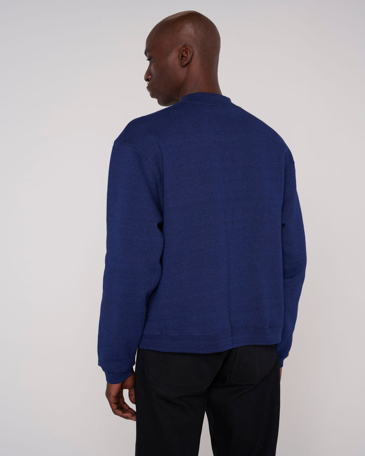 Mockneck Sweatshirt - Indigo 5