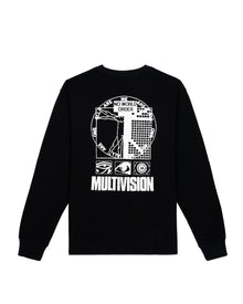 Multi Vision Long Sleeve Shirt - Black