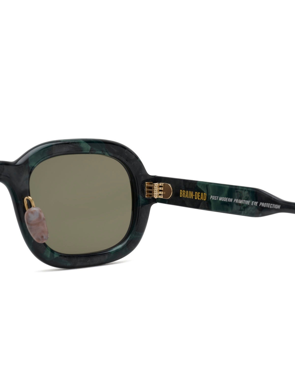 Newman Post Modern Primitive Eye Protection - Green Pearl 3