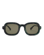 Newman Post Modern Primitive Eye Protection - Green Pearl 1