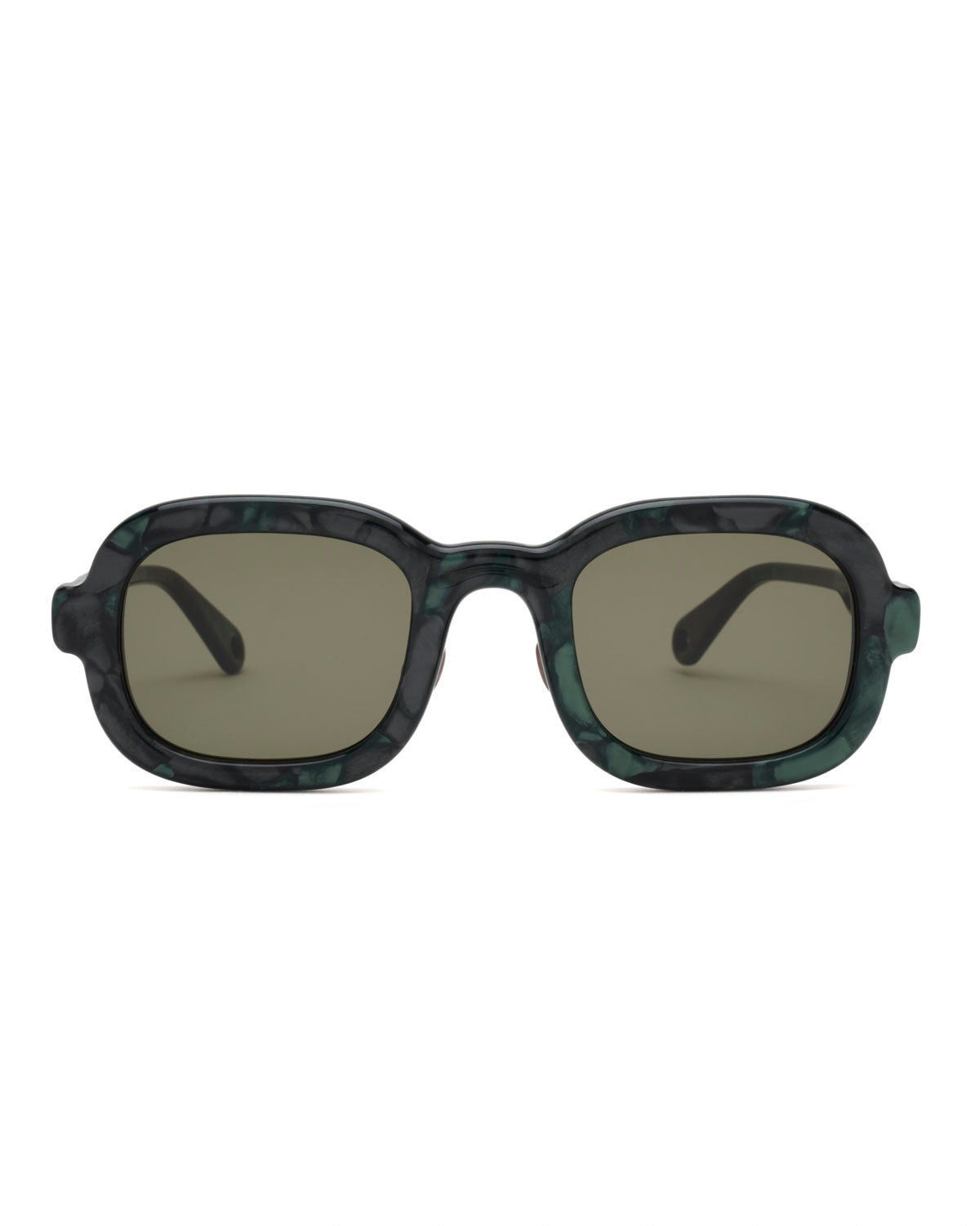 Newman Post Modern Primitive Eye Protection - Green Pearl 1