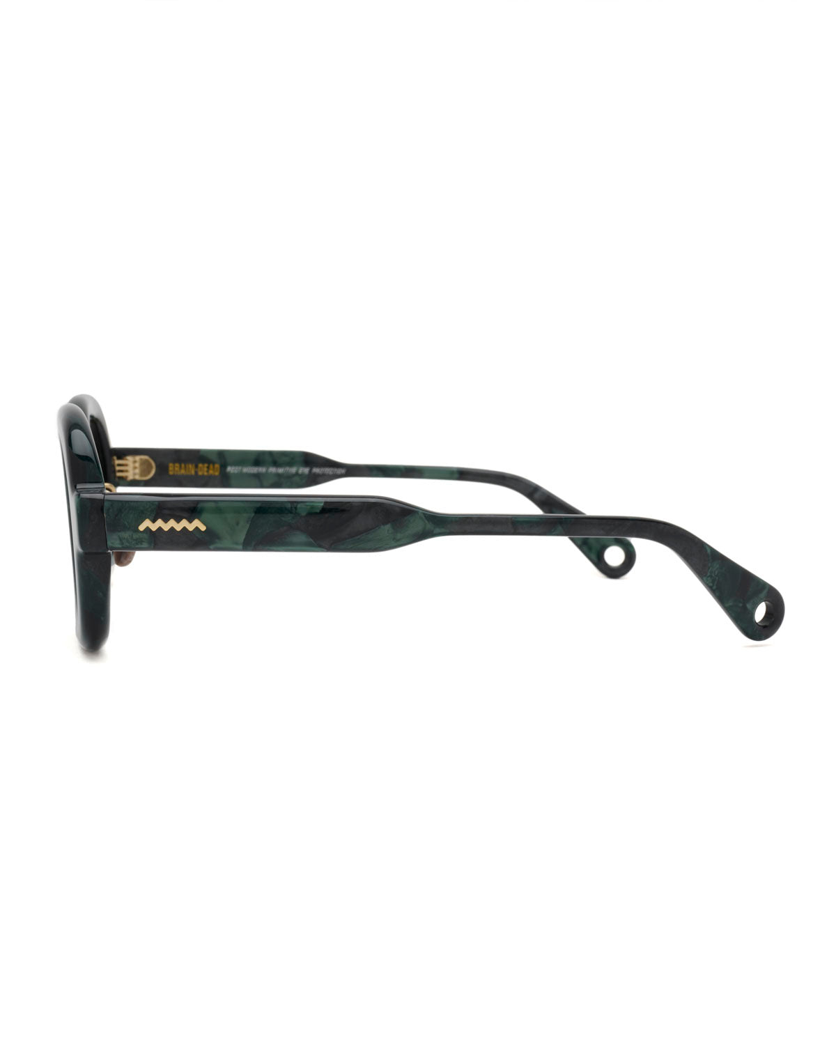 Newman Post Modern Primitive Eye Protection - Green Pearl 2