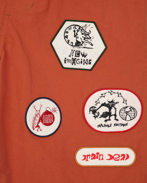 Nylon Baggy Climber Short - Rust 2