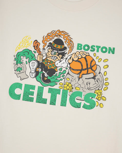 Brain Dead x NBA Boston Celtics T-shirt - Natural 2