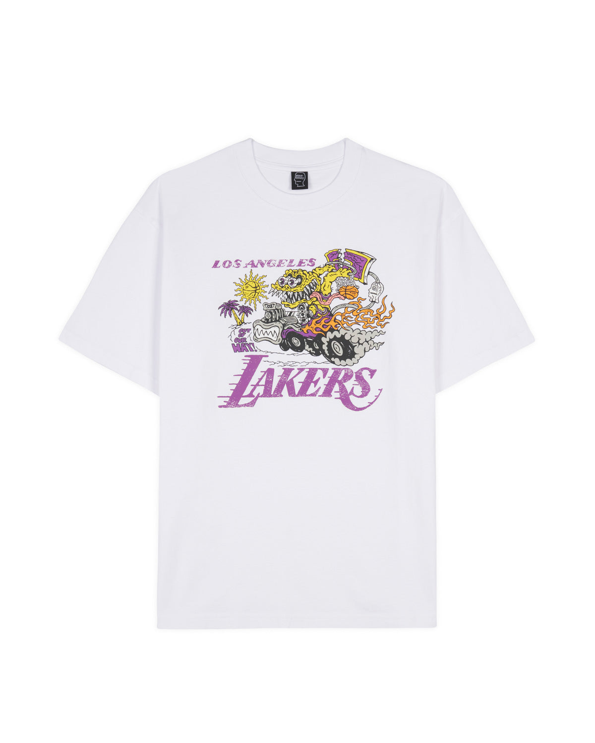 Brain Dead x NBA Los Angeles Lakers T-shirt - White 1