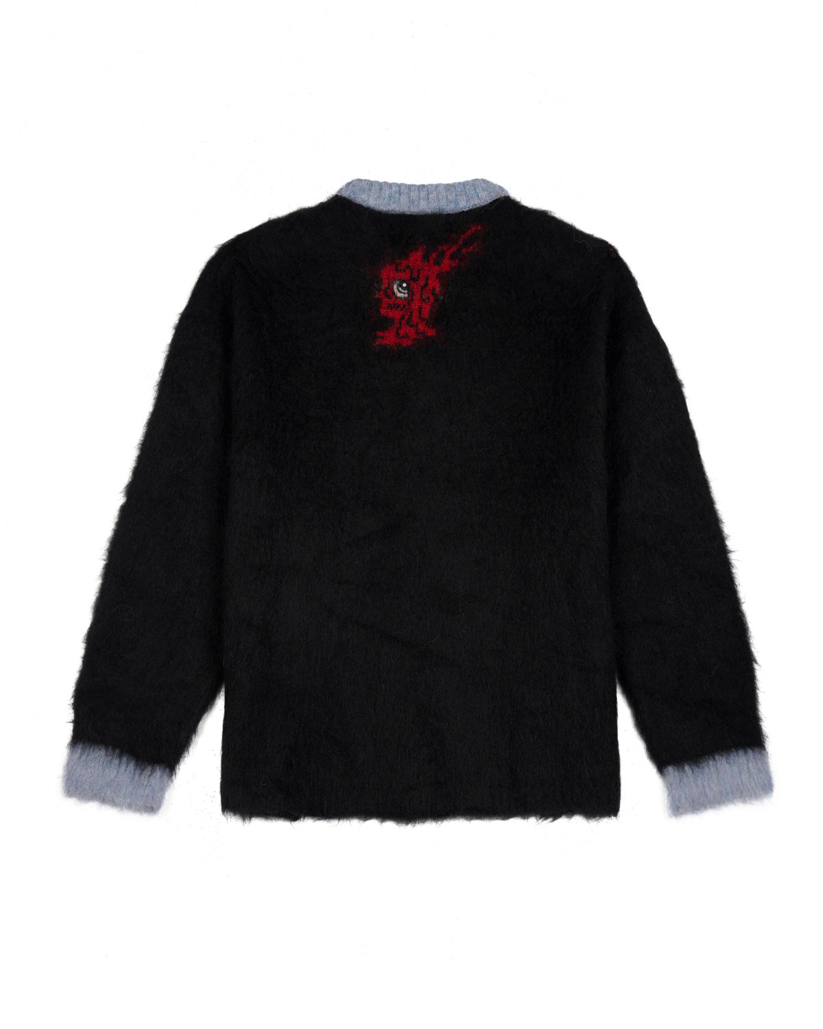 Brain Dead x NBA Miami Heat Alpaca Sweater - Black 2