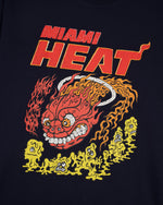 Brain Dead x NBA Miami Heat T-shirt - Navy 3