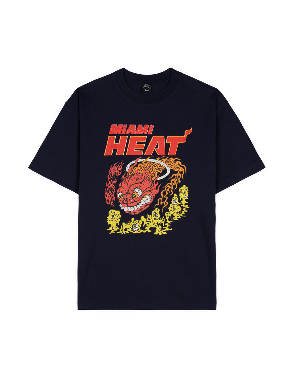 Brain Dead x NBA Miami Heat T-shirt - Navy 1