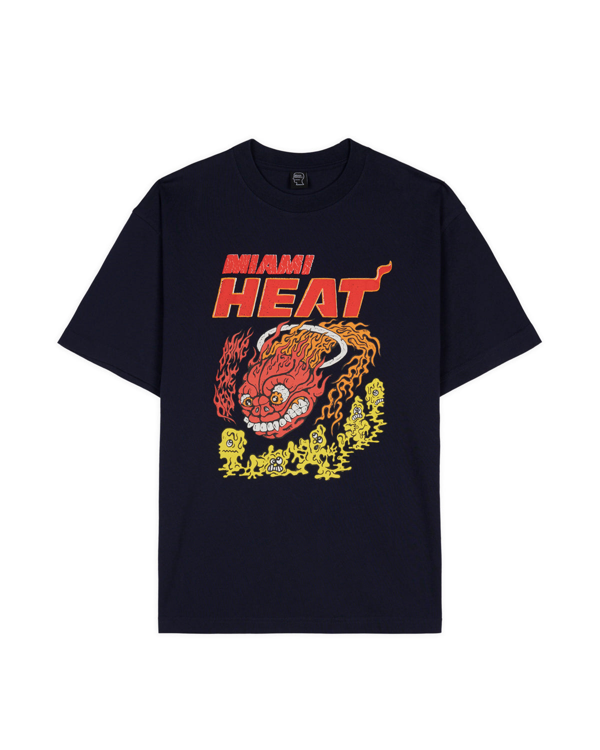 Brain Dead x NBA Miami Heat T-shirt - Navy 1