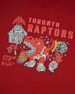 Brain Dead x NBA Toronto Raptors T-shirt - Red 3