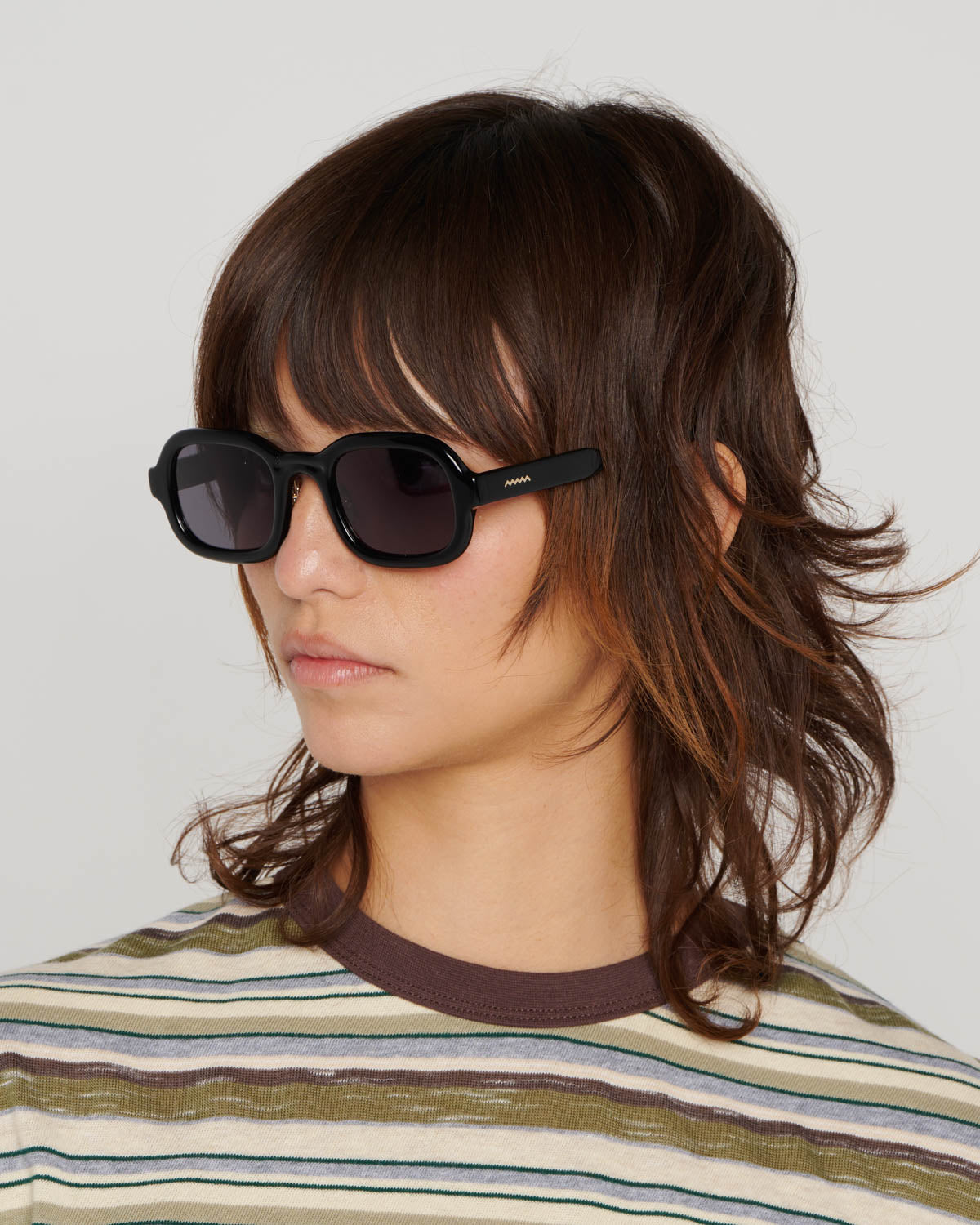Newman Post Modern Primitive Eye Protection - Black – Brain Dead