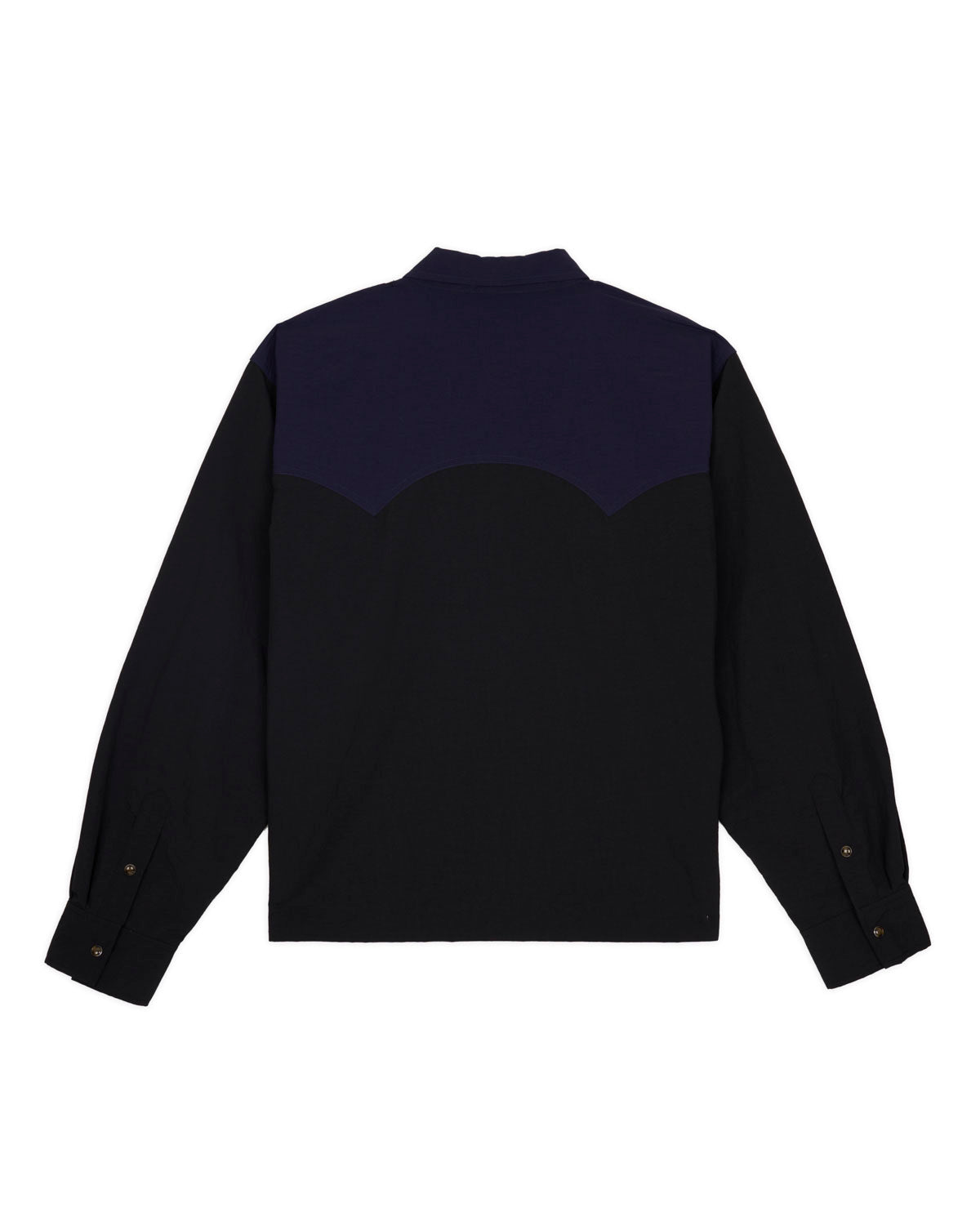 Nylon Western Shirt - Black 5