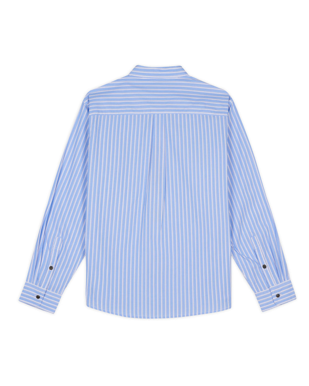 Omer Striped Oxford Button Up Shirt - Blue 4