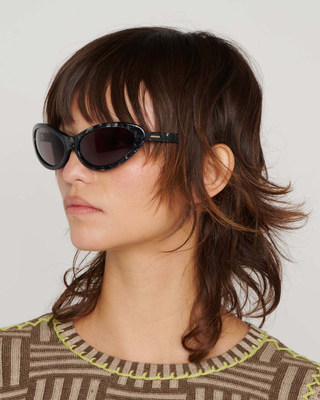 Bug Post Modern Primitive Eye Protection - Black Pearl 2