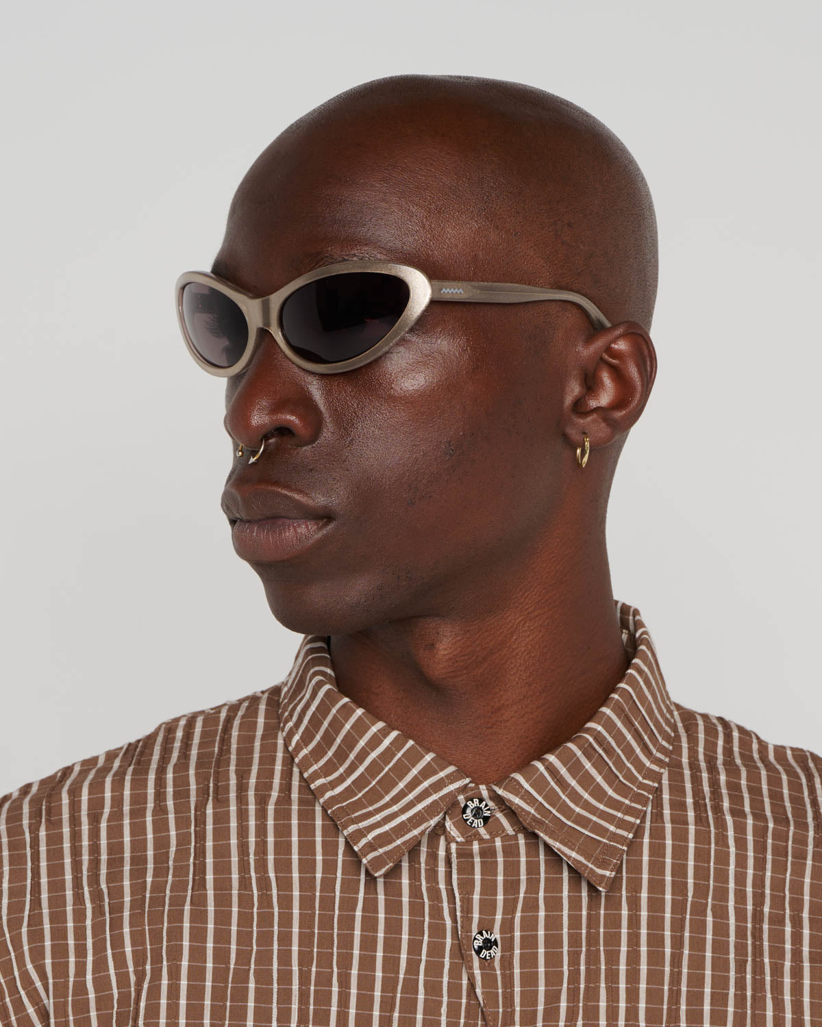 Bug Post Modern Primitive Eye Protection - Silver Sparkle 4