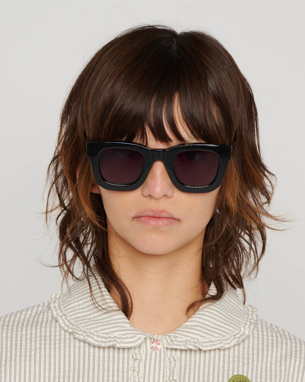 Elia Post Modern Primitive Eye Protection - Black Sparkle 3