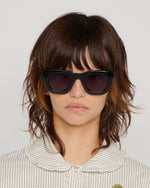 Elia Post Modern Primitive Eye Protection - Black Sparkle 3