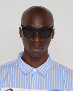 Elia Post Modern Primitive Eye Protection - Black Sparkle 5