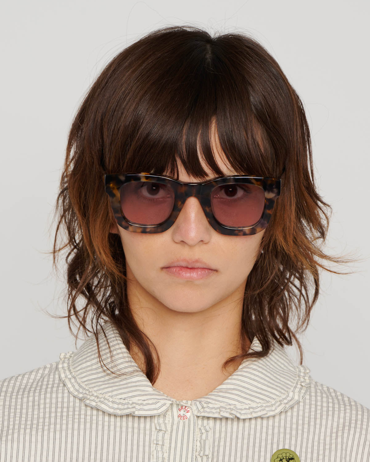 Elia Post Modern Primitive Eye Protection - Brown Tortoise 3