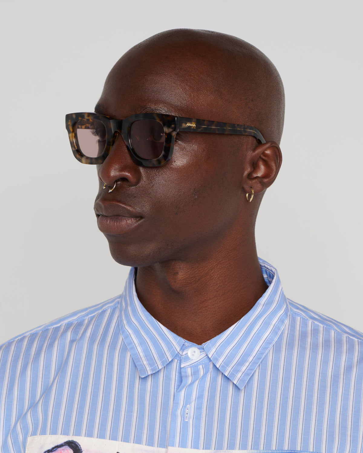 Elia Post Modern Primitive Eye Protection - Brown Tortoise 4