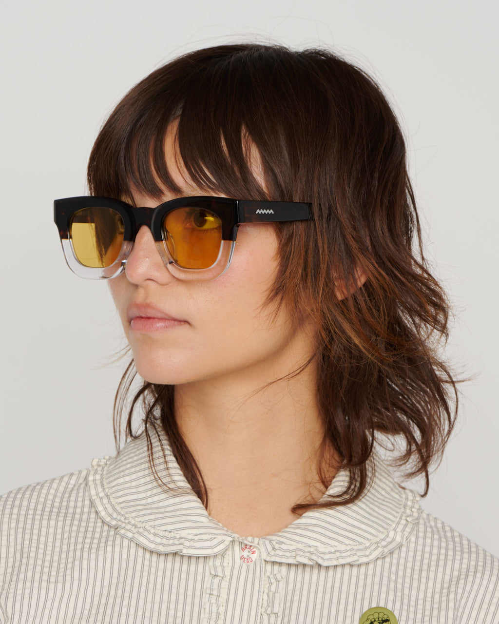 Elia Post Modern Primitive Eye Protection - Tortoise Fade 2