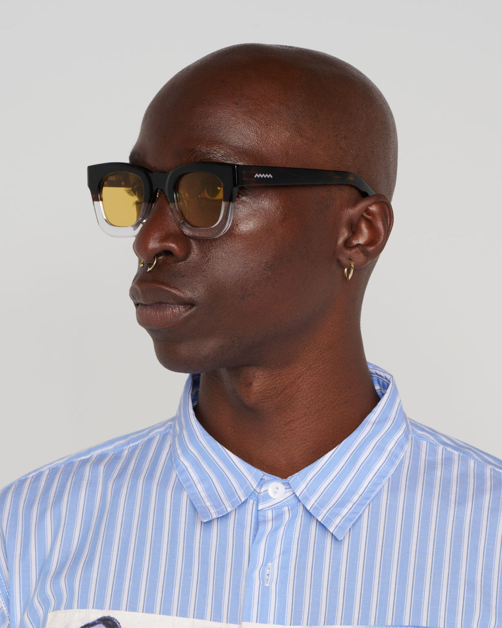 Elia Post Modern Primitive Eye Protection - Tortoise Fade 4