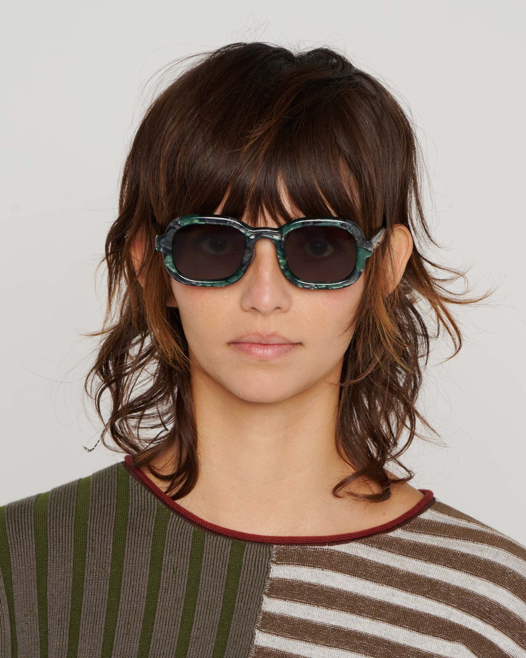 Newman Post Modern Primitive Eye Protection - Green Pearl 3