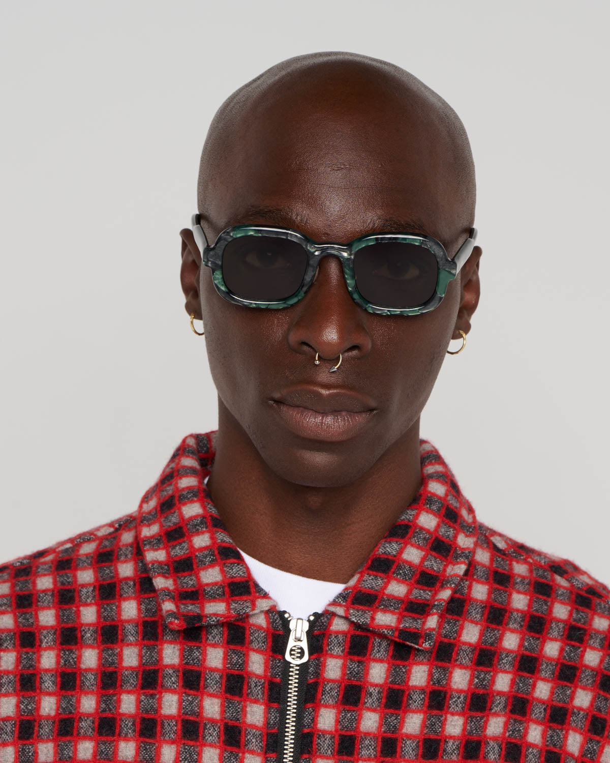 Newman Post Modern Primitive Eye Protection - Green Pearl 5