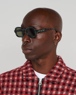 Newman Post Modern Primitive Eye Protection - Green Pearl 4