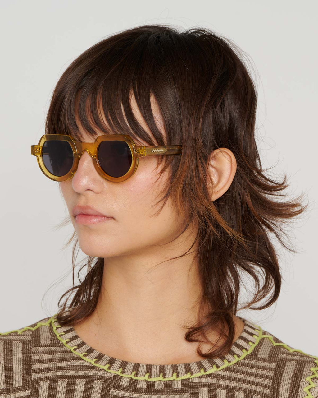 Tani Post Modern Primitive Eye Protection - Caramel 2